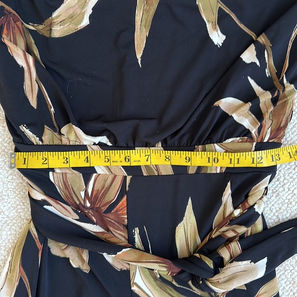 T Tahari Women's Belted Wide Leg Jumpsuit - Picture 6 of 6